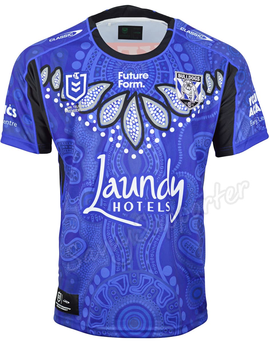 Canterbury Bulldogs 2024 NRL Mens Indigenous Jersey