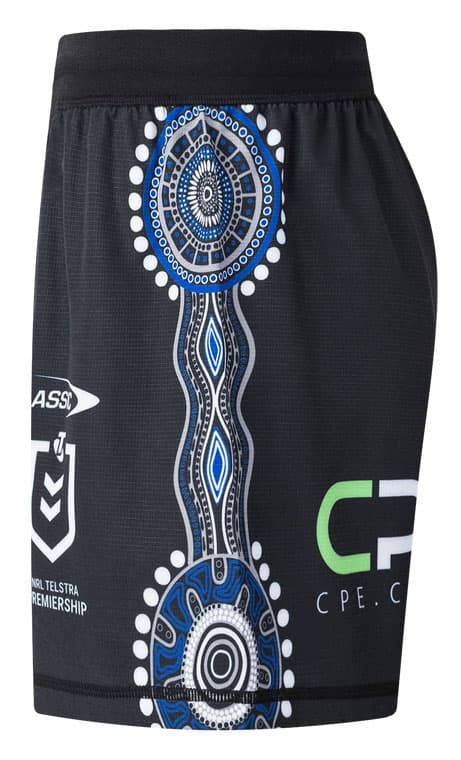 Canterbury Bulldogs 2024 NRL Mens Indigenous Playing Shorts