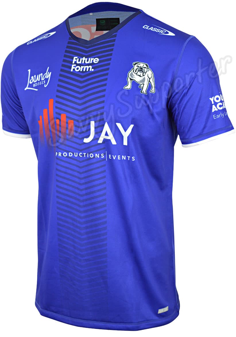 Canterbury Bulldogs 2024 NRL Mens Elite Training Shirt Canterbury Bulldogs 2024 NRL Mens Elite Training Shirt