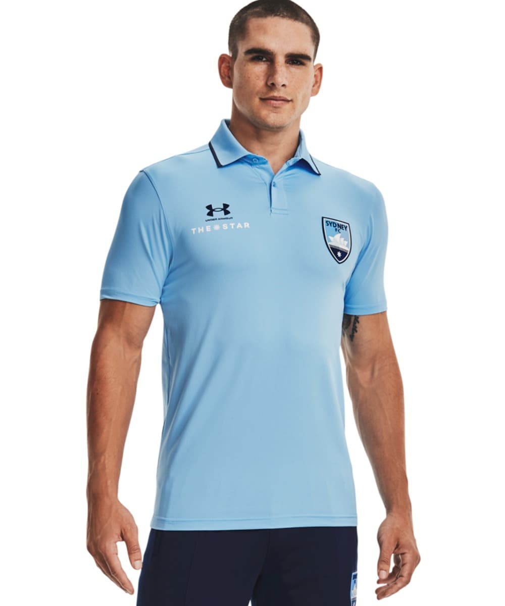 Sydney FC Under Armour Mens Club Polo Shirt