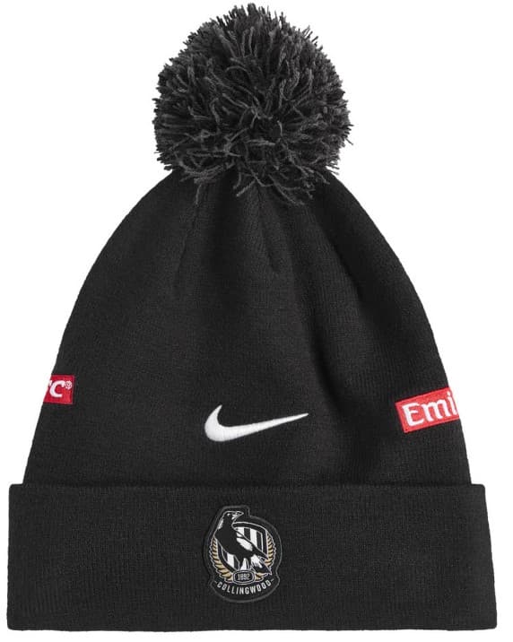 Collingwood Magpies AFL Pom Beanie