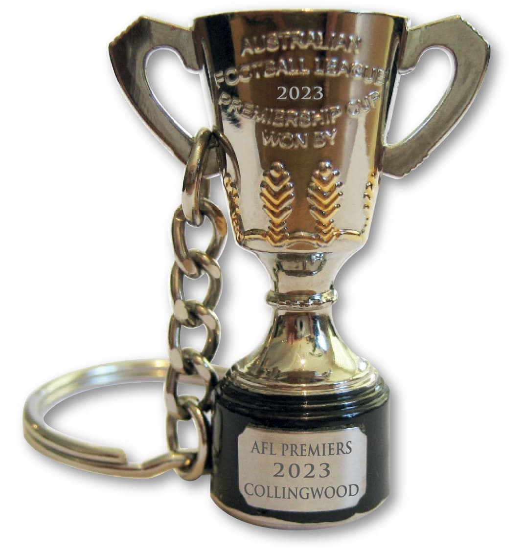 Collingwood Magpies 2023 AFL Premiers 3D Trophy Keyring