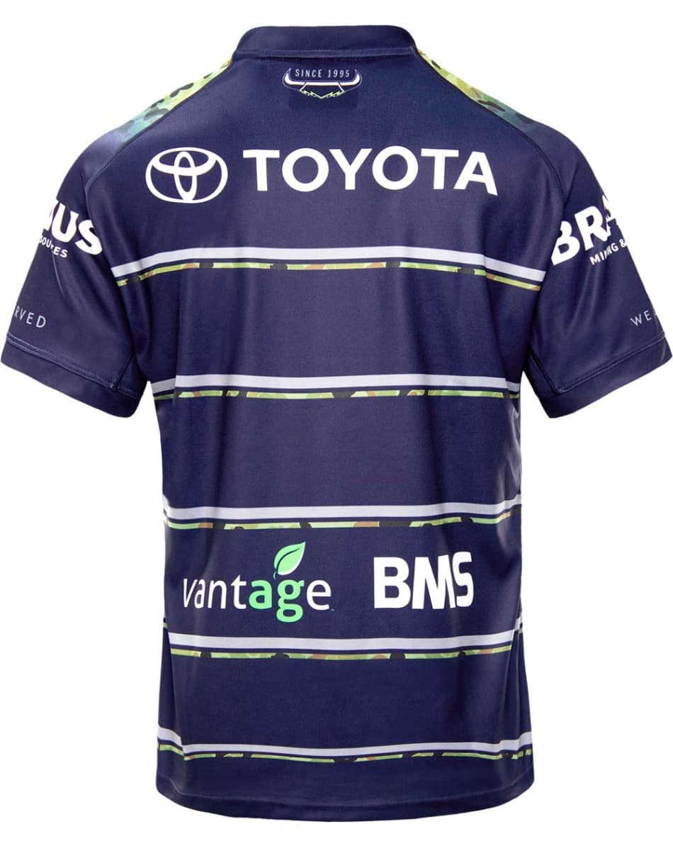 North Queensland Cowboys NRL Mens Anzac Defence Jersey North Queensland Cowboys NRL Mens Anzac Defence Jersey