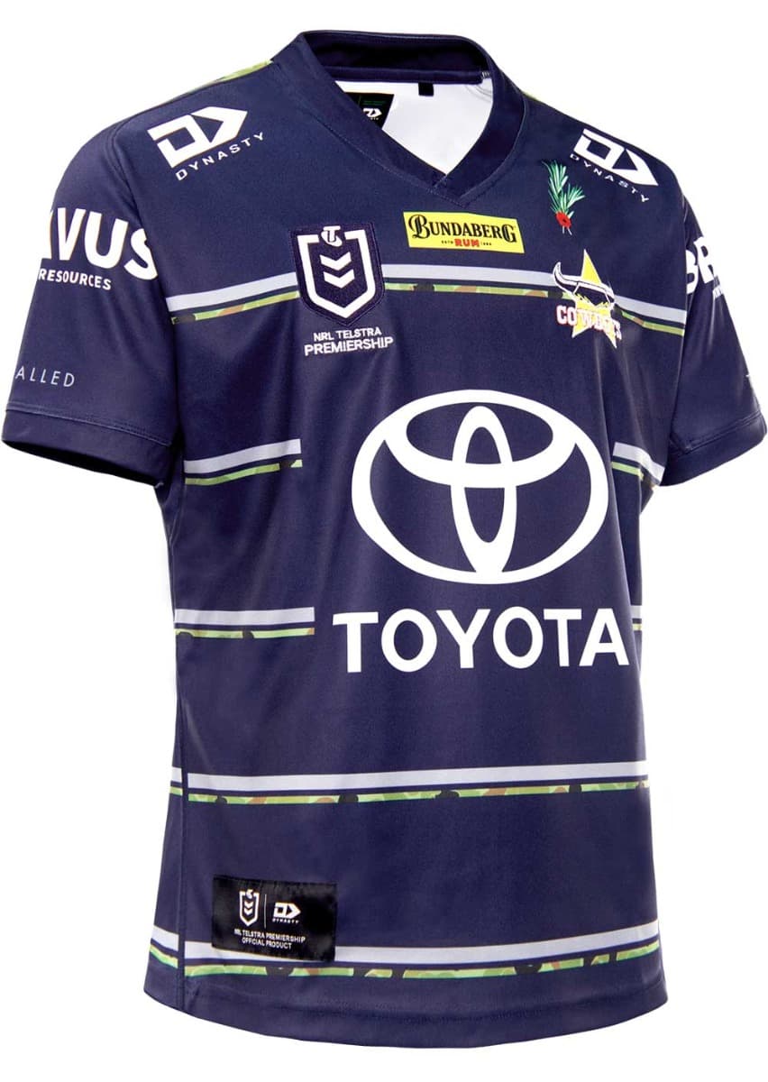 North Queensland Cowboys NRL Mens Anzac Defence Jersey North Queensland Cowboys NRL Mens Anzac Defence Jersey