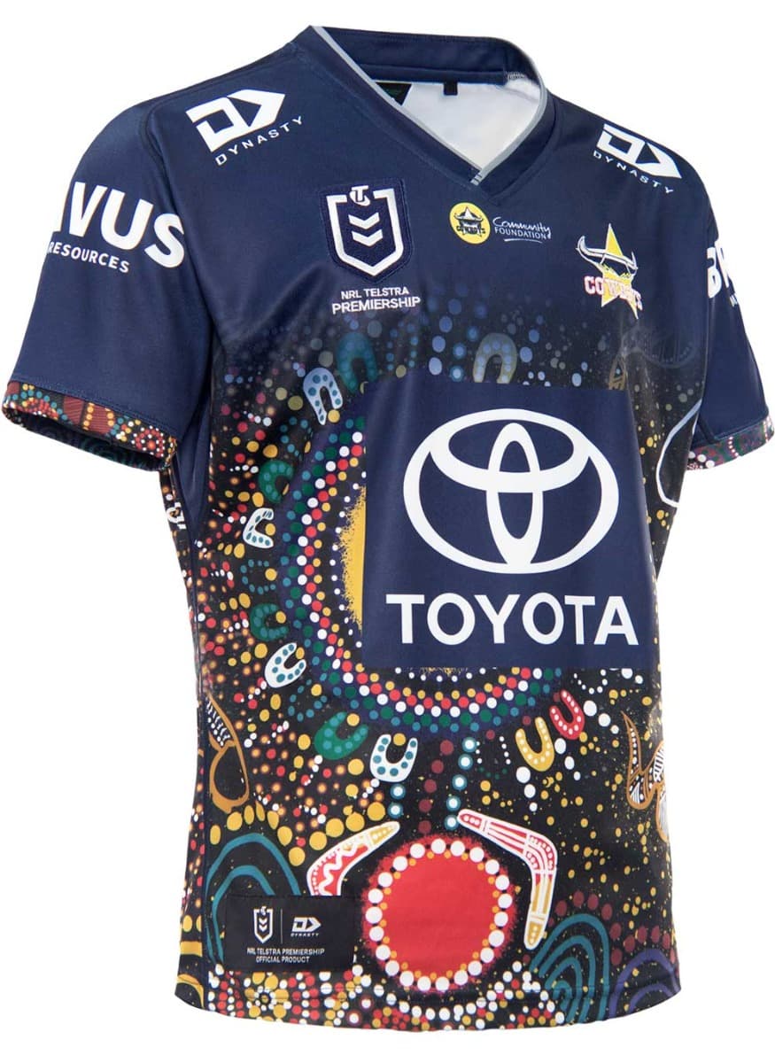 North Queensland Cowboys NRL Mens Indigenous Jersey