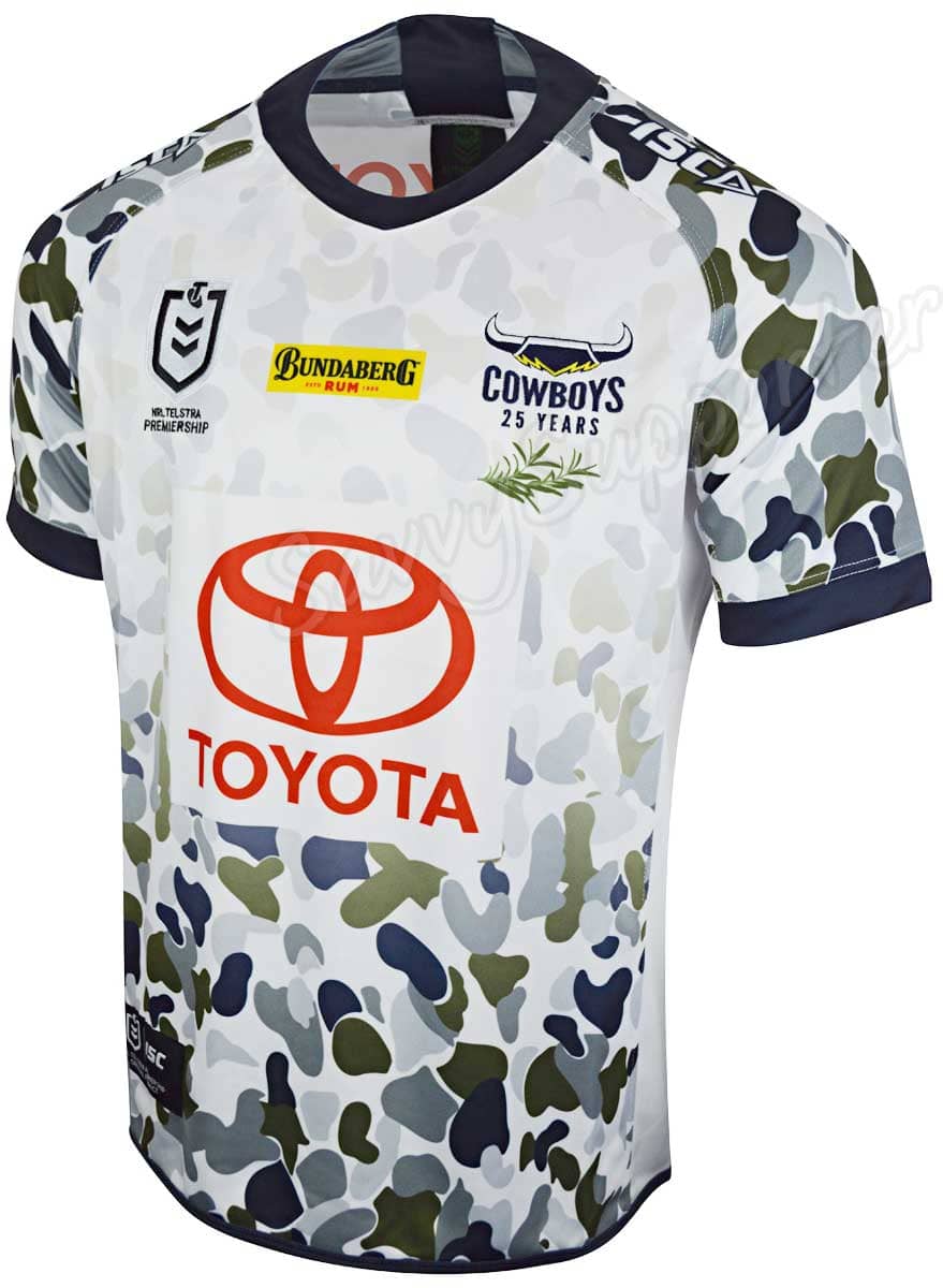 North Queensland Cowboys NRL Mens Defence Jersey North Queensland Cowboys NRL Mens Defence Jersey