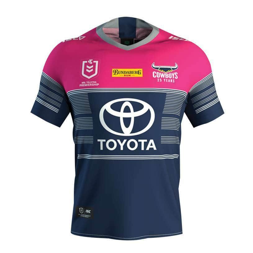 North Queensland Cowboys NRL Women in League Jersey North Queensland Cowboys NRL Women in League Jersey