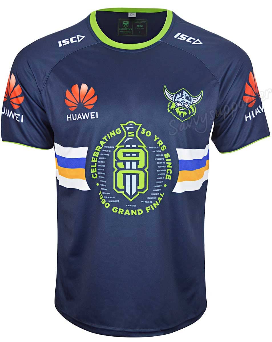 Canberra Raiders 2020 NRL Mens Run Out Tee Shirt
