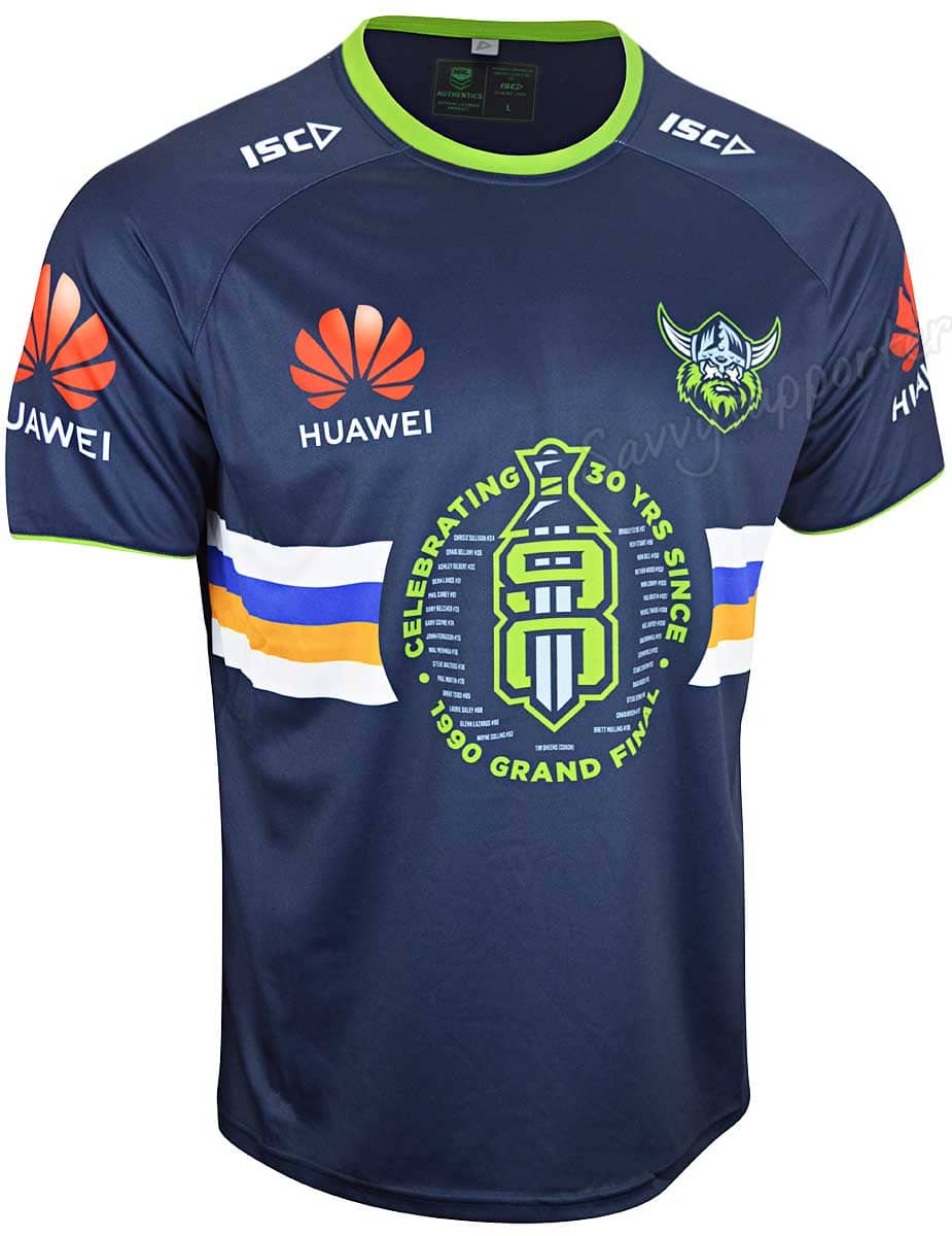 Canberra Raiders 2020 NRL Mens Run Out Tee Shirt