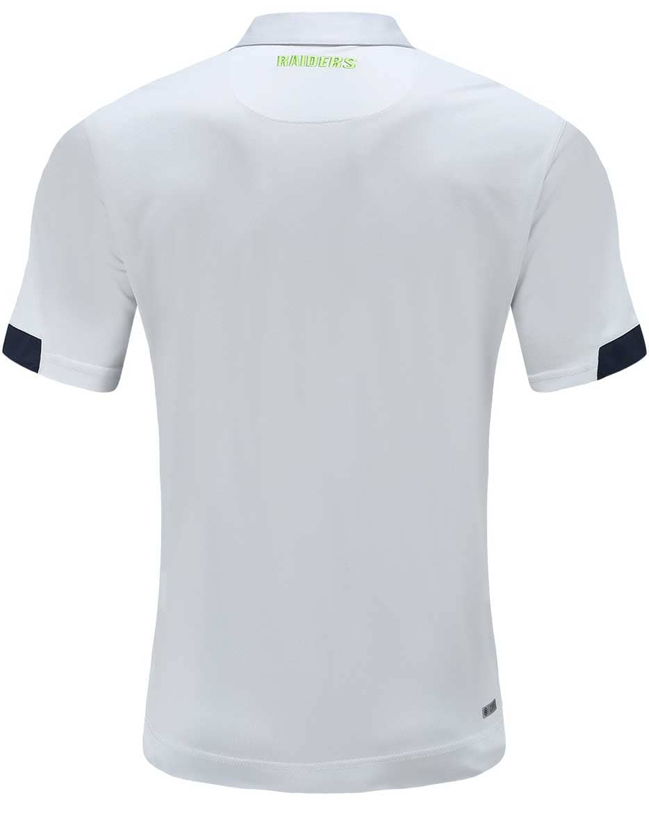 Canberra Raiders Mens White Performance Polo Shirt