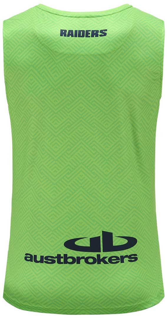 Canberra Raiders Mens Envy Training Singlet