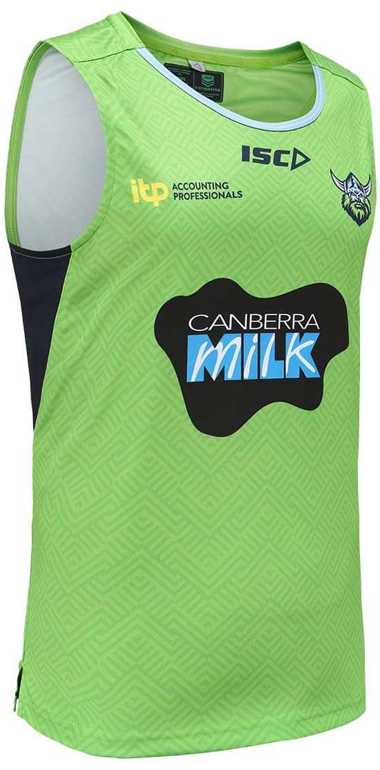Canberra Raiders Mens Envy Training Singlet