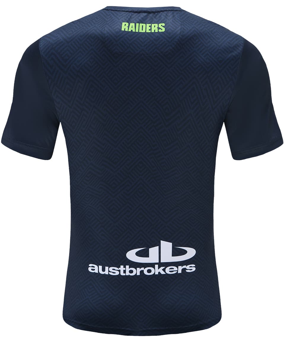 Canberra Raiders Mens Navy Training Shirt