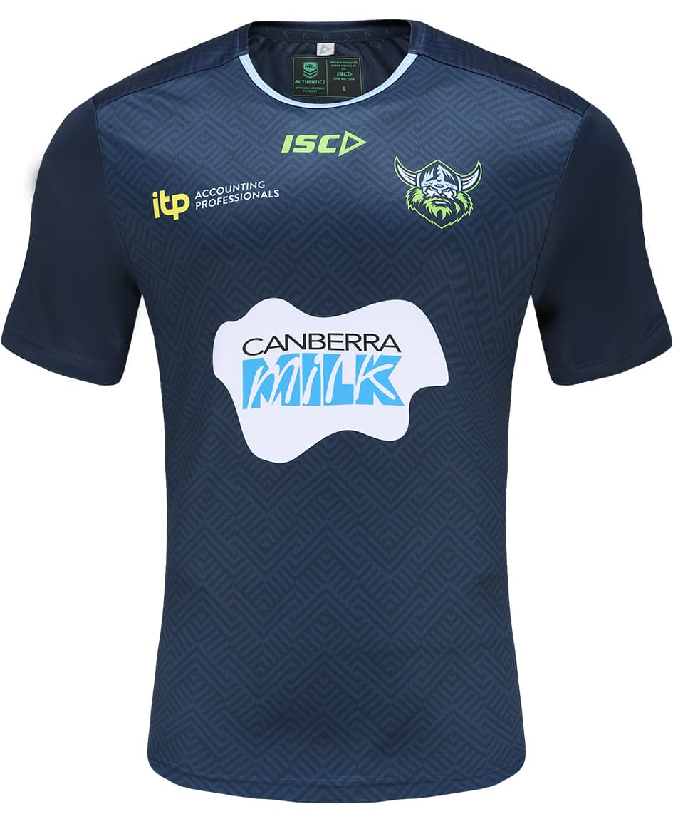 Canberra Raiders Mens Navy Training Shirt