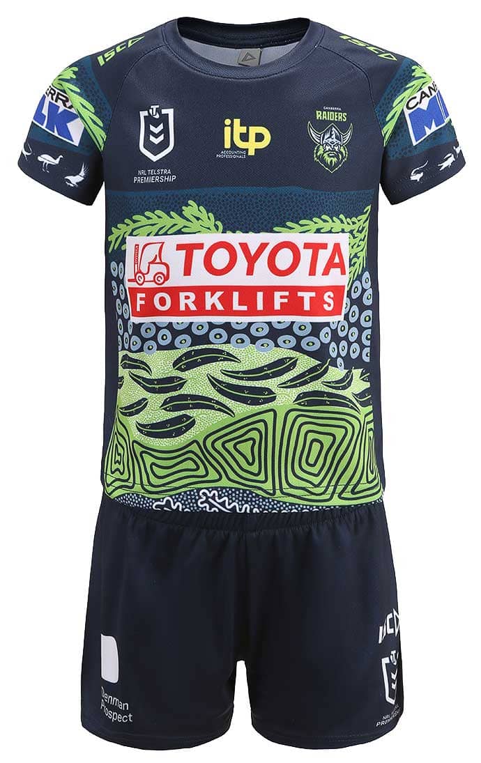 Canberra Raiders NRL Toddler Indigenous Jersey