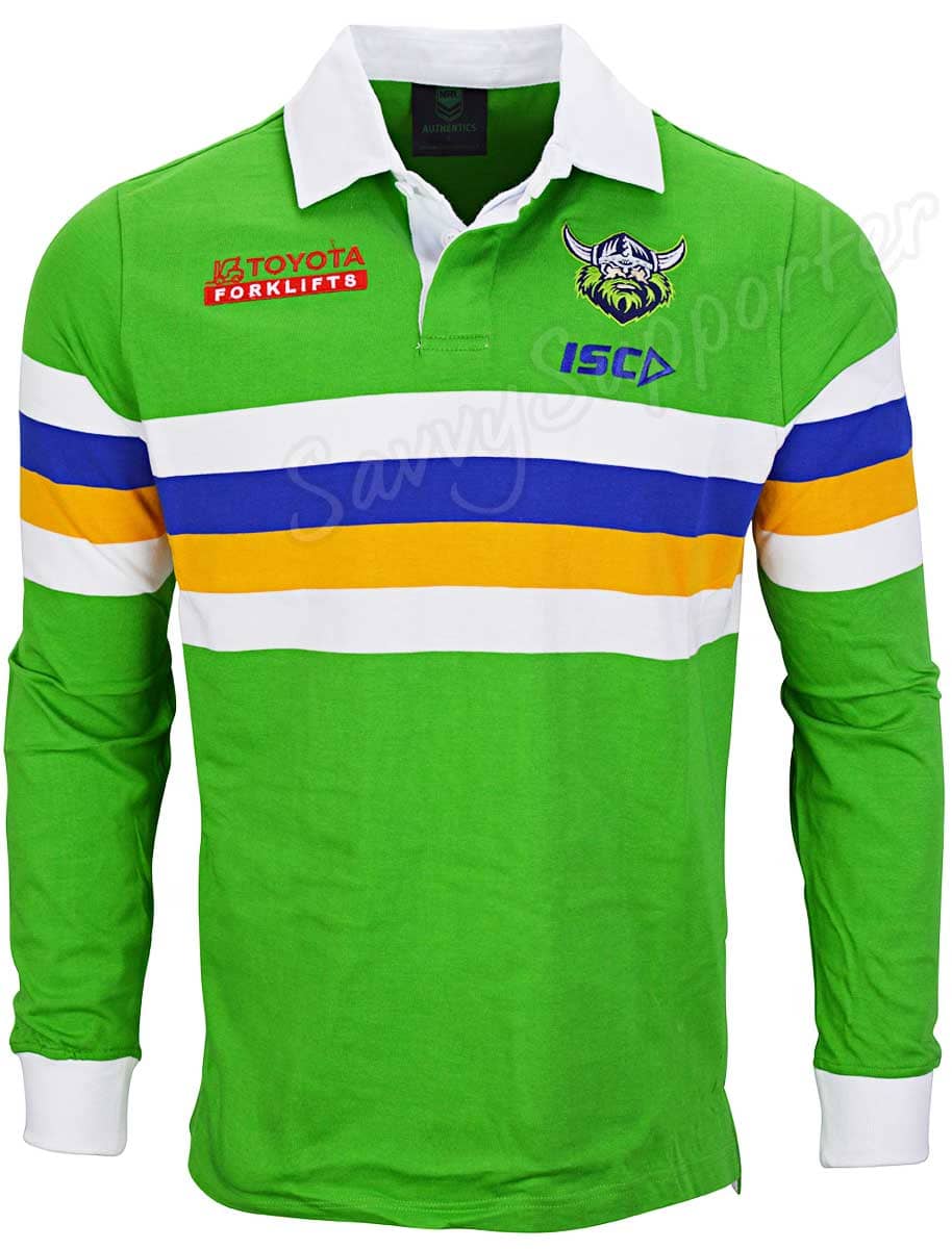 Canberra Raiders NRL Mens Long Sleeve Jersey