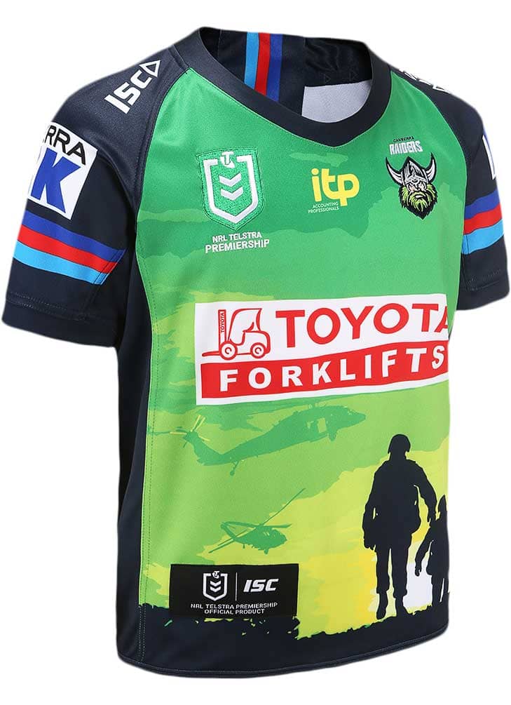 Canberra Raiders NRL Kids Anzac Jersey