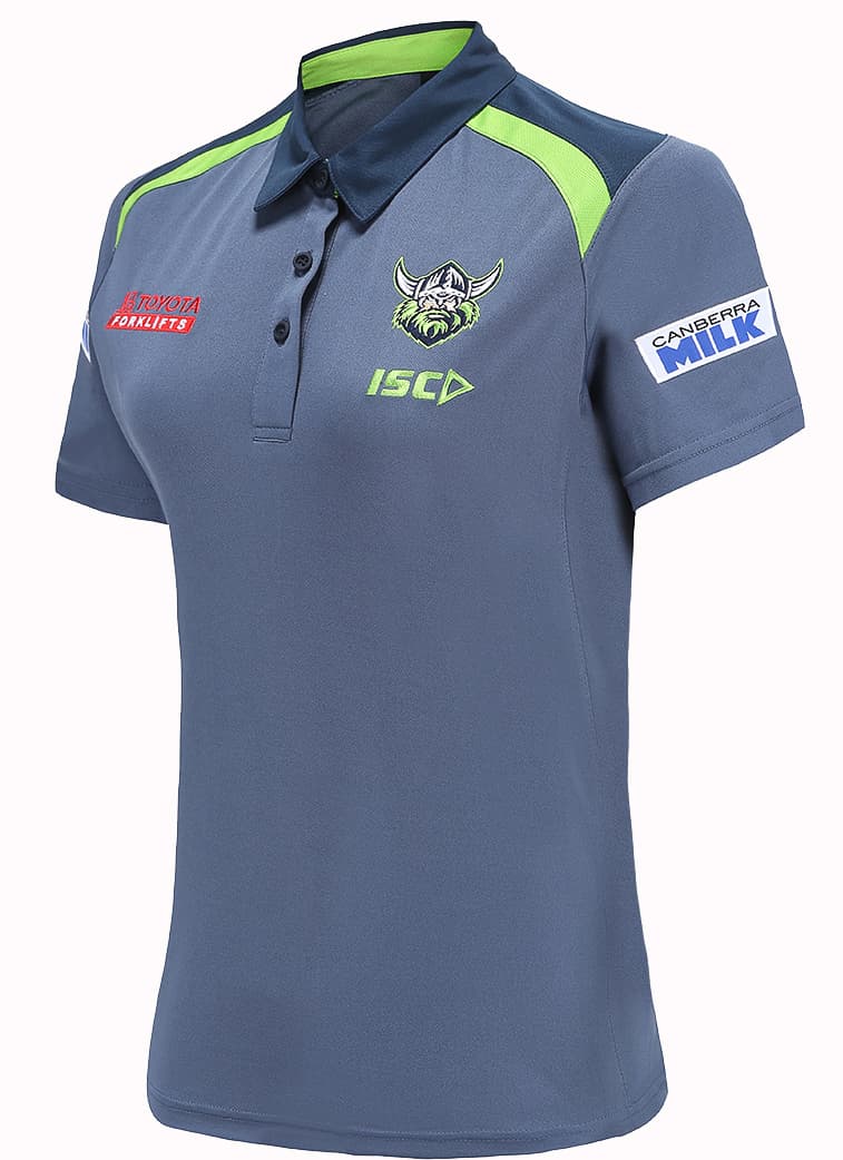 Canberra Raiders NRL Ladies Polo Shirt - Size 14 ONLY