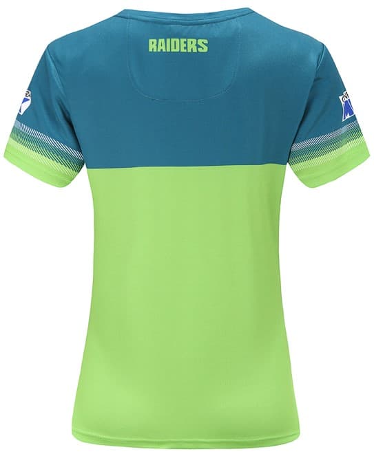Canberra Raiders NRL Ladies Green Training Shirt