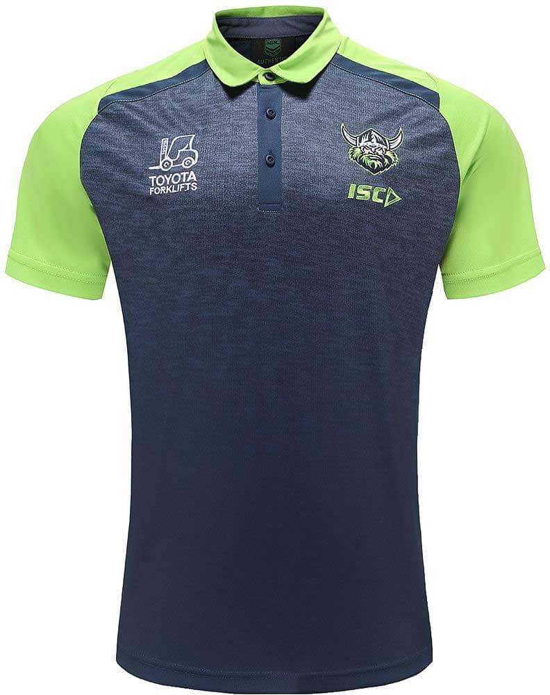 Canberra Raiders NRL Mens Navy Polo Shirt