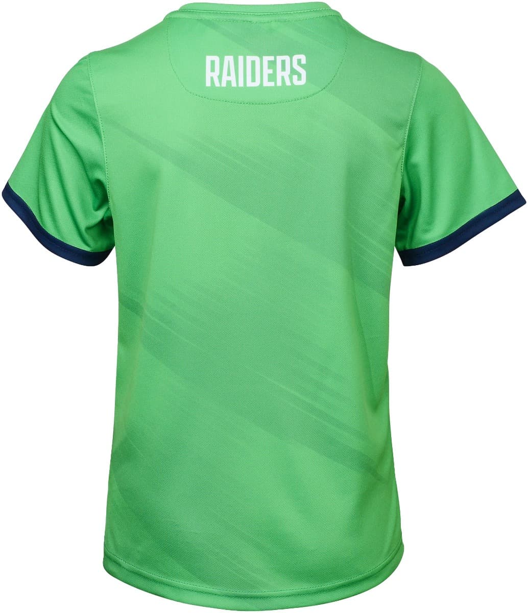 Canberra Raiders 2024 NRL Mens Green Training Shirt