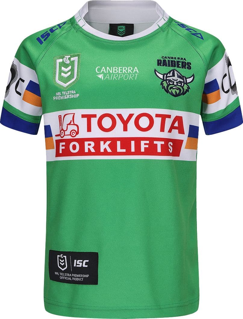Canberra Raiders 2025 NRL Kids Home Jersey