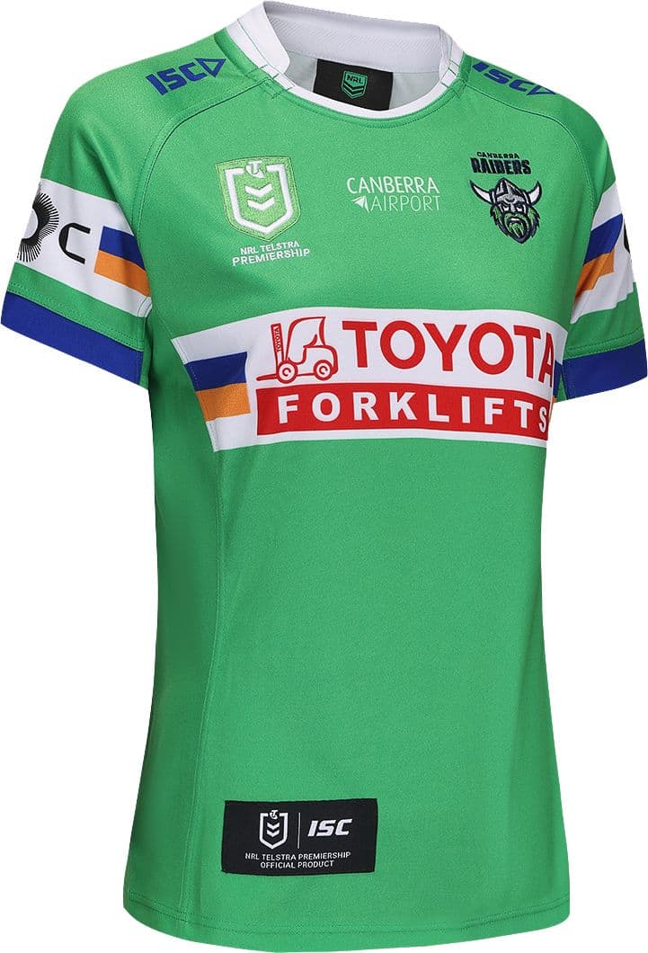 Canberra Raiders 2025 NRL Ladies Home Jersey