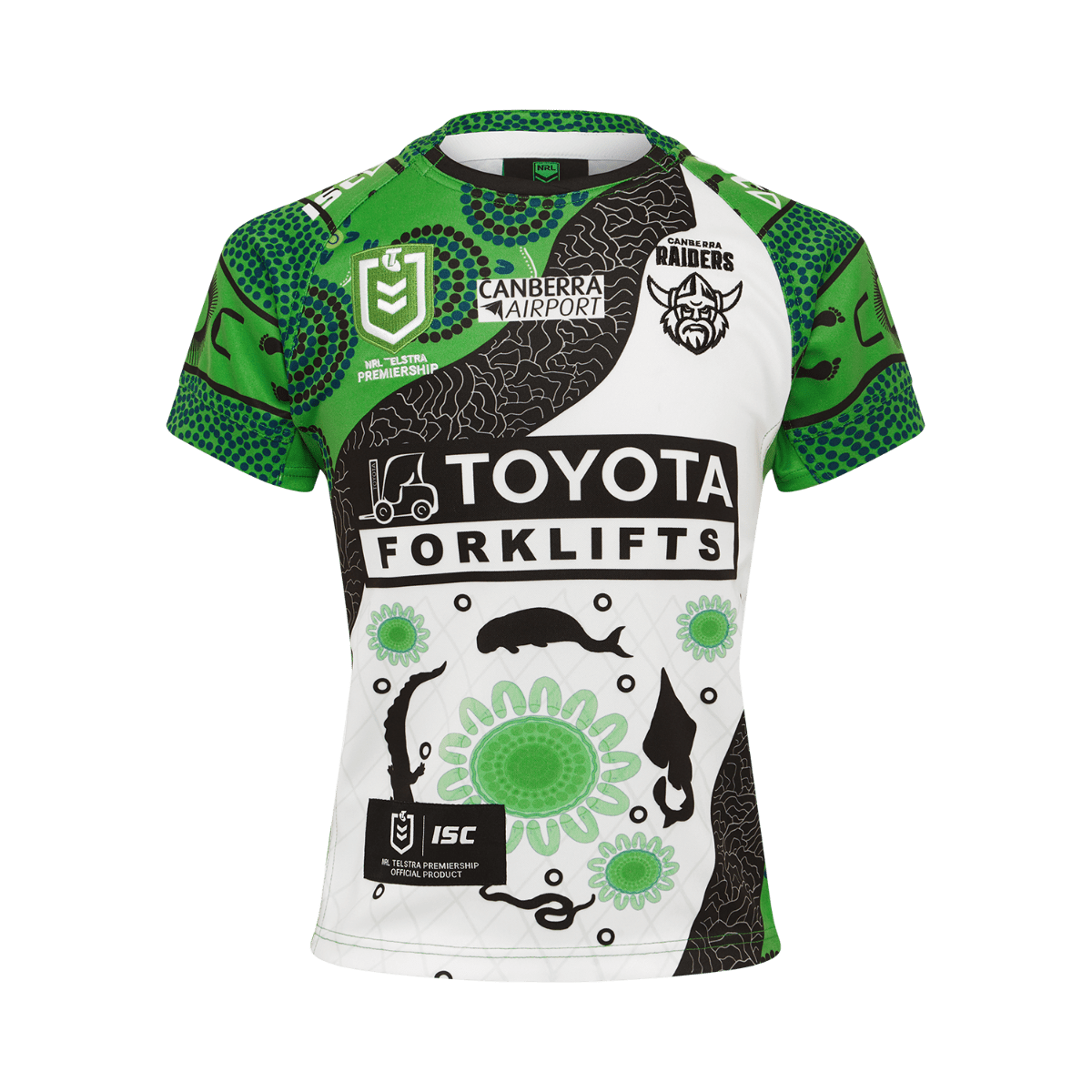 Canberra Raiders 2025 NRL Kids Indigenous Jersey
