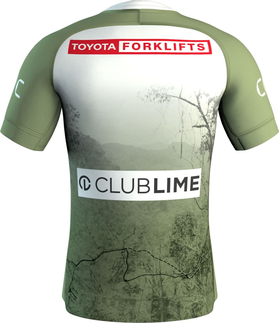 Canberra Raiders 2025 NRL Mens Anzac Jersey Canberra Raiders 2025 NRL Mens Anzac Jersey