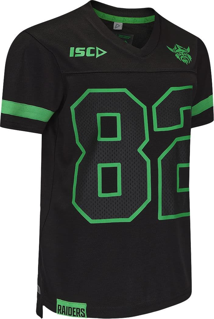 Canberra Raiders 2025 NRL Kids Gridiron Jersey