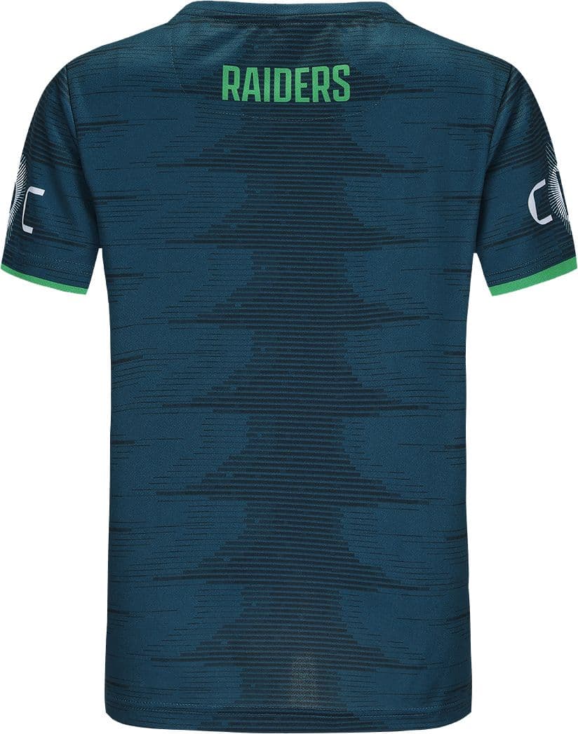 Canberra Raiders 2025 NRL Kids Jungle Training Shirt