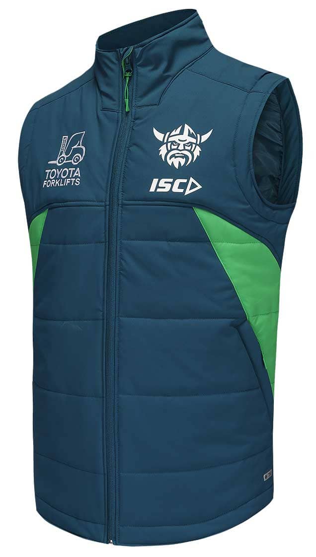 Canberra Raiders 2025 NRL Mens Padded Vest