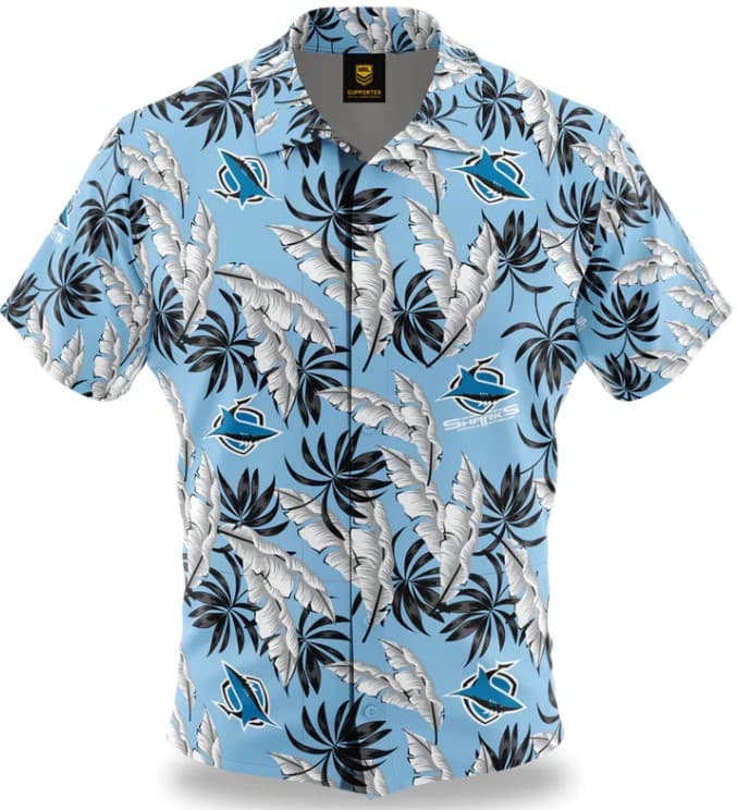 Cronulla Sharks NRL Paradise Hawaiian Shirt