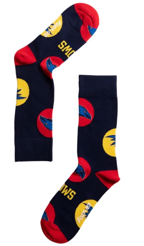 Adelaide Crows AFL Adults Logo Dots Socks Adelaide Crows AFL Adults Logo Dots Socks