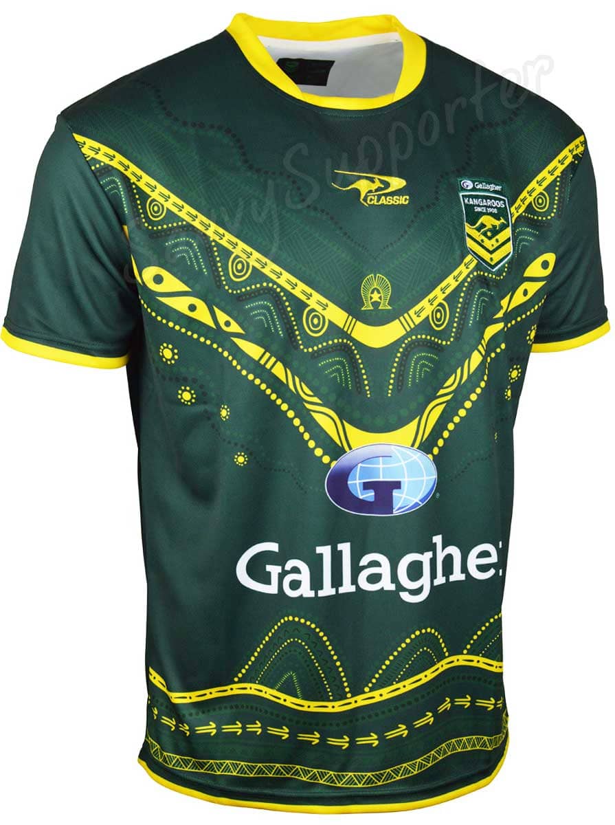 Australian Kangaroos 2024 NRL Mens Training Jersey
