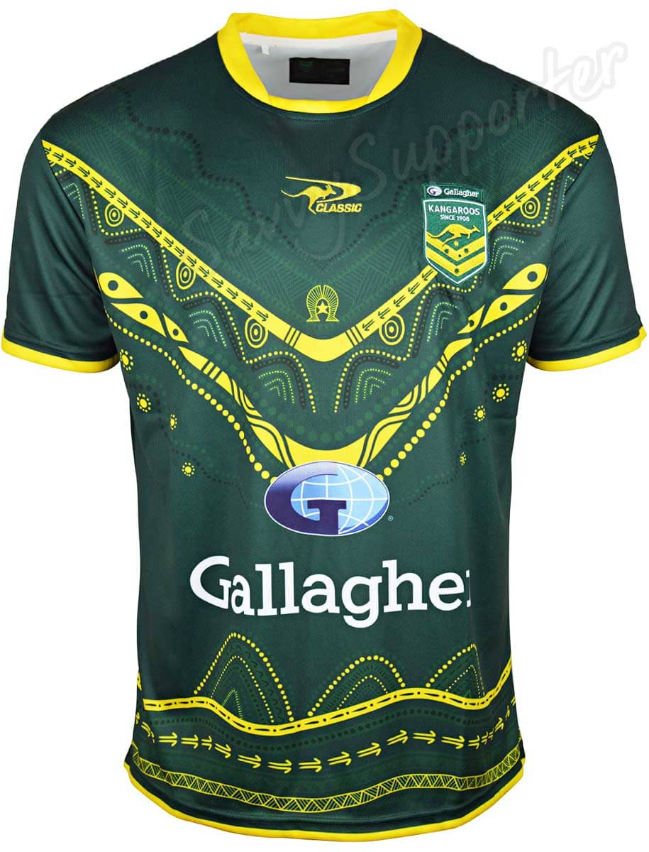 Australian Kangaroos 2024 NRL Mens Training Jersey