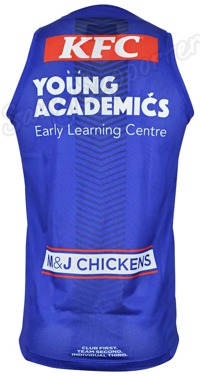 Canterbury Bulldogs 2024 NRL Mens Training Singlet