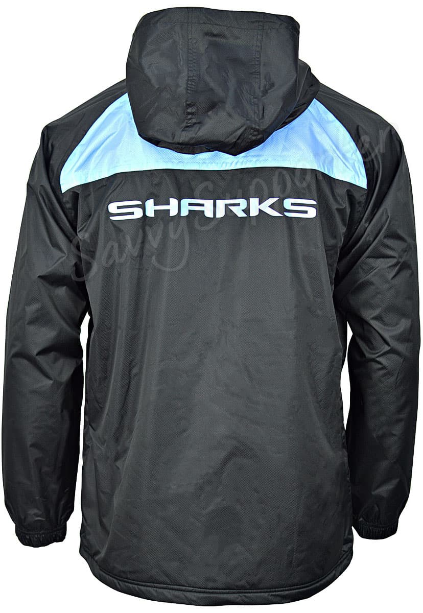 Cronulla Sharks 2024 NRL Mens Wet Weather Jacket