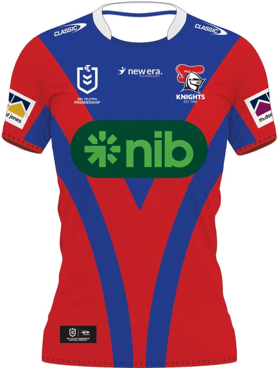 Newcastle Knights 2024 NRL Ladies Home Jersey