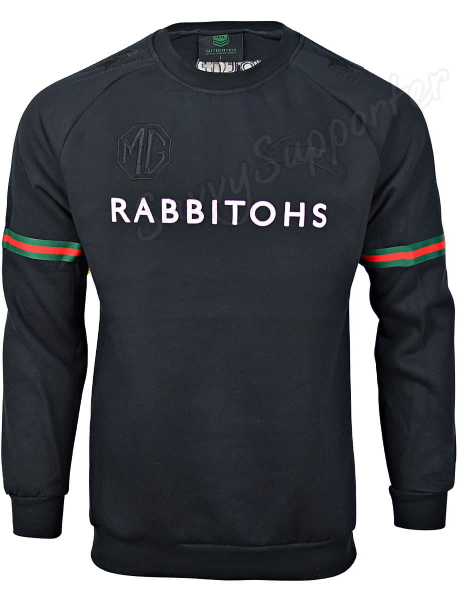 South Sydney Rabbitohs 2024 NRL Mens Crew Fleece Jumper