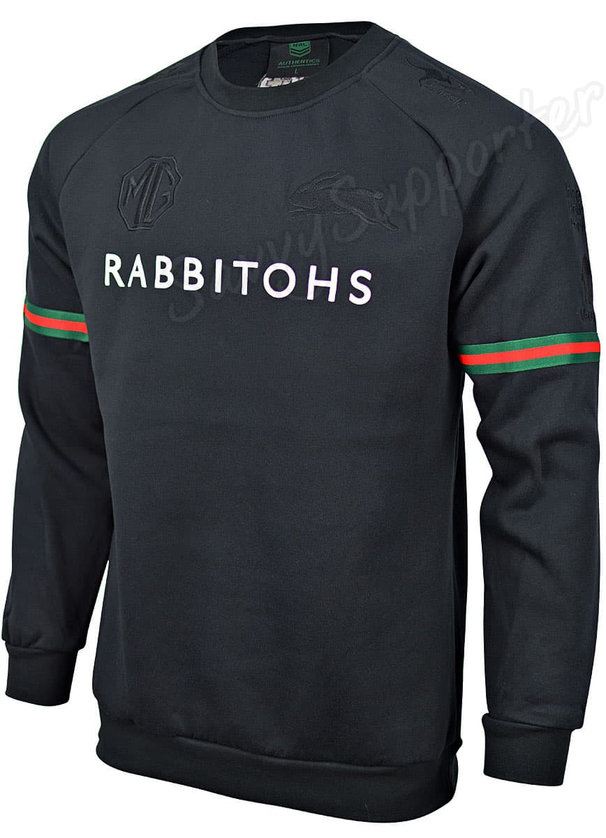 South Sydney Rabbitohs 2024 NRL Mens Crew Fleece Jumper