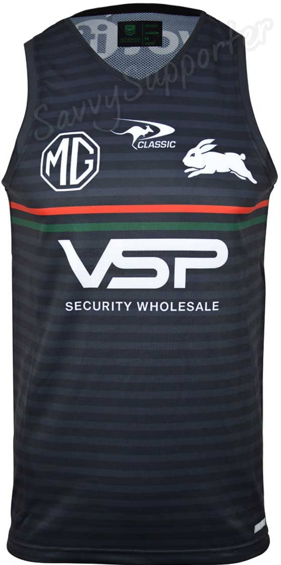 South Sydney Rabbitohs 2024 NRL Mens Training Singlet South Sydney Rabbitohs 2024 NRL Mens Training Singlet