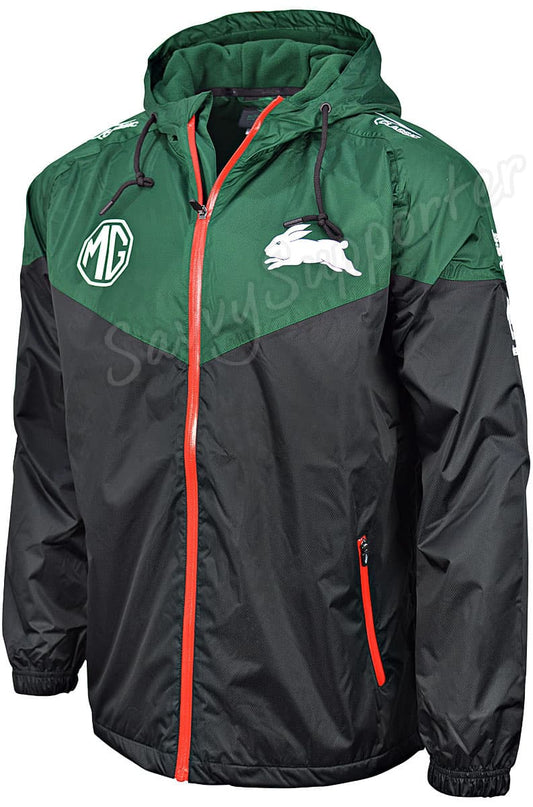 South Sydney Rabbitohs 2024 NRL Mens Wet Weather Jacket South Sydney Rabbitohs 2024 NRL Mens Wet Weather Jacket