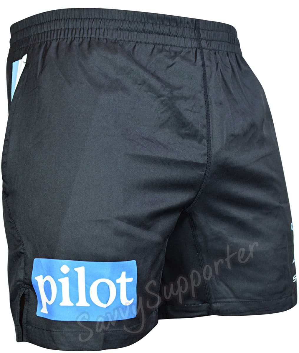 Cronulla Sharks 2023 NRL Mens Zip Training Shorts