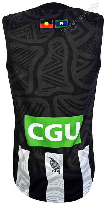 Collingwood Magpies AFL Mens Indigenous Guernsey