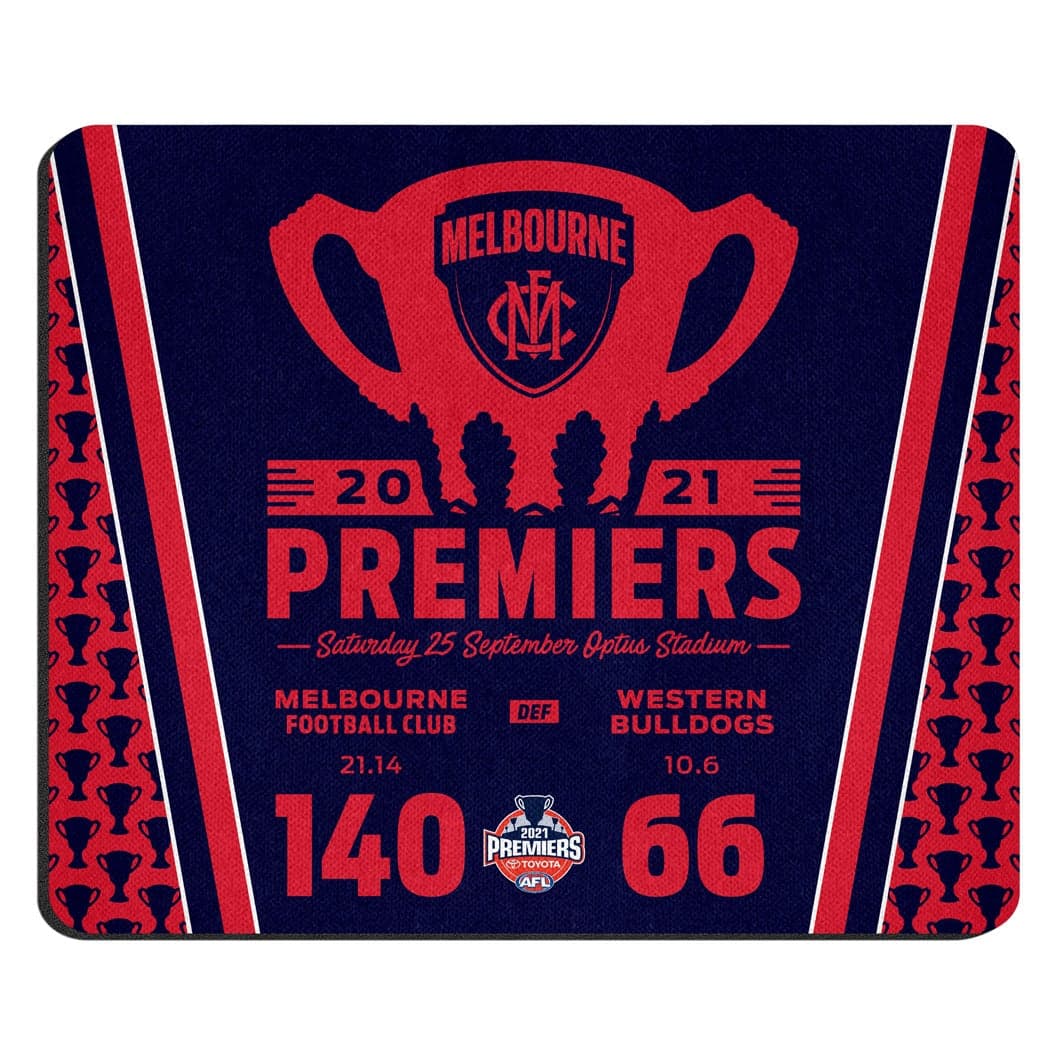 Melbourne Demons 2021 AFL Premiers P1 Mouse Mat