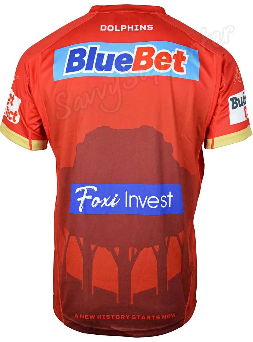 Redcliffe Dolphins 2023 NRL Mens Anzac Jersey