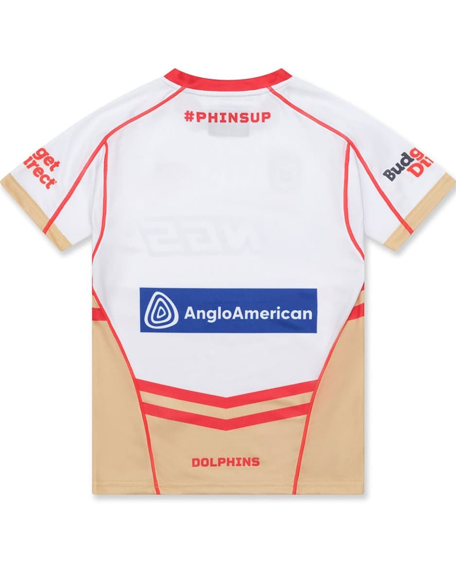 Redcliffe Dolphins 2024 NRL Kids Away Jersey