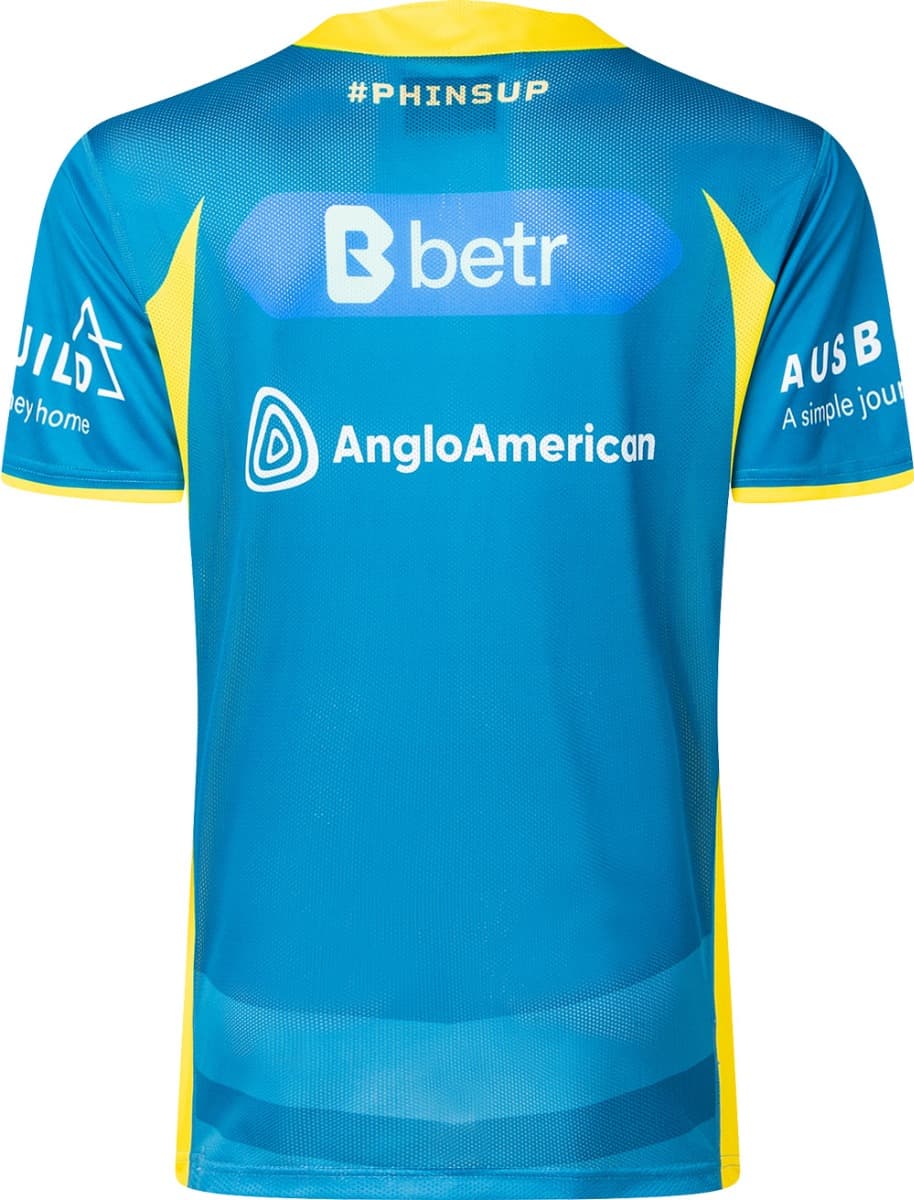 Redcliffe Dolphins 2025 NRL Mens Teal Training Shirt