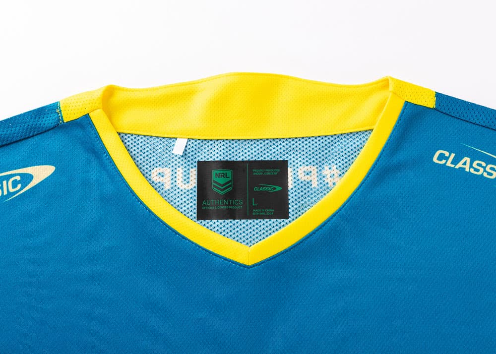 Redcliffe Dolphins 2025 NRL Mens Teal Training Shirt